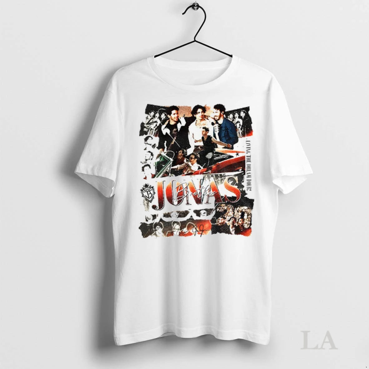 Original Jonas Brothers 20th Anniversary Vintage Living The Dream Tour
