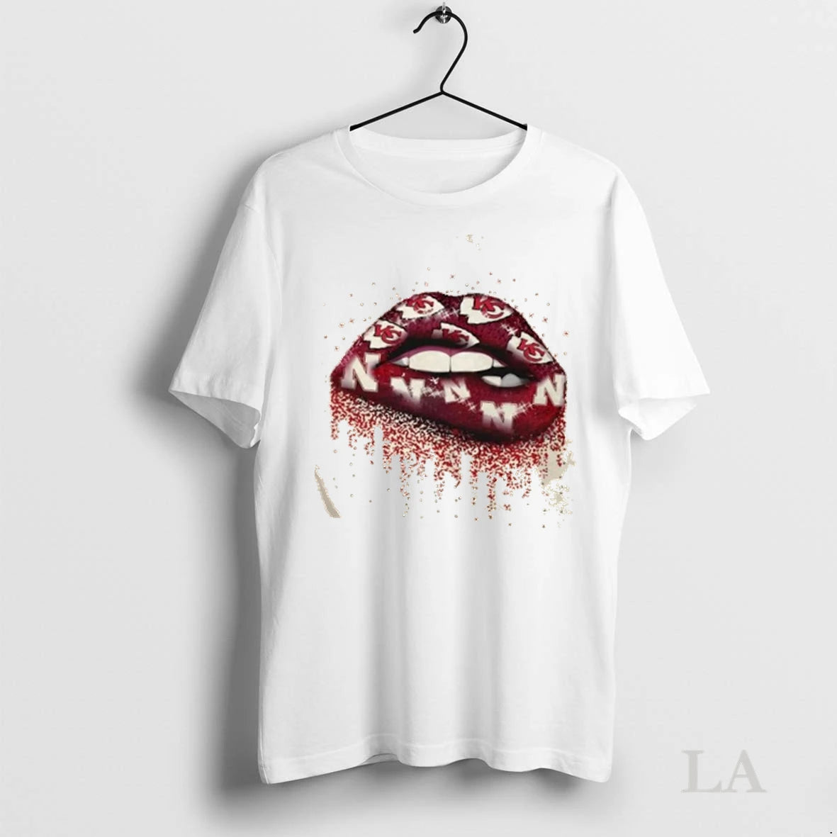 Original Kansas City Chiefs X Nebraska Cornhuskers Lips