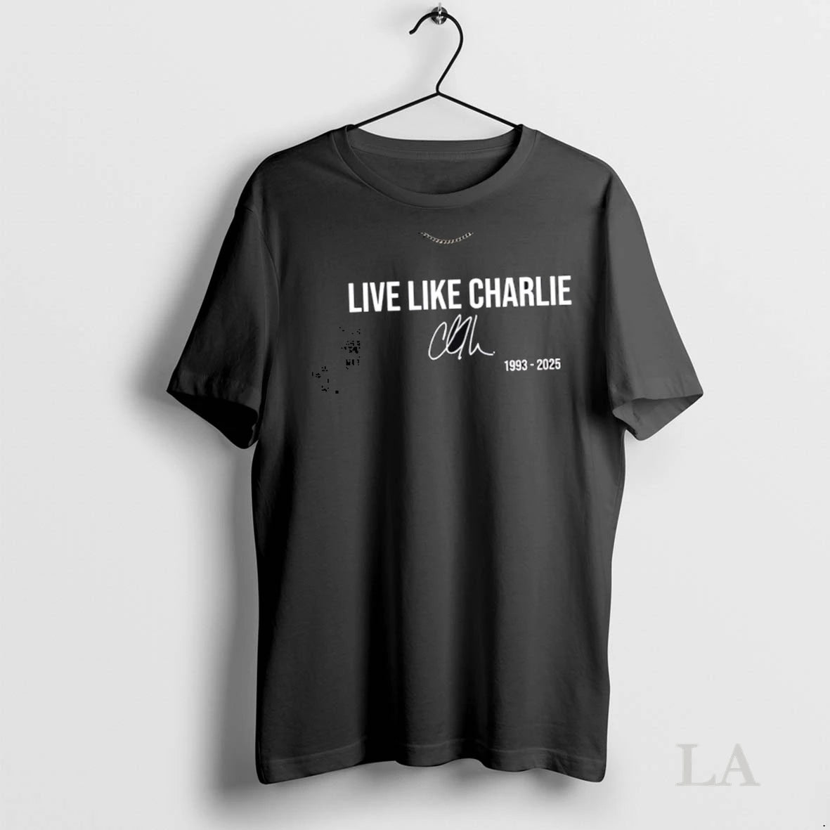 Original Live Like Charlie Kirk 1993 2025 Signature