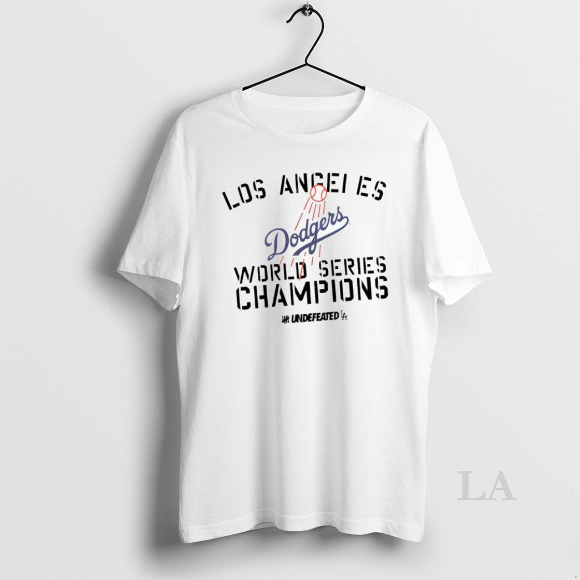 Original Los Angeles Dodgers New Era X Undefeated World Series Champions