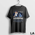 Original Los Angeles Dodgers Baseball Nl West Division Champions 2025 Mascot Skyline