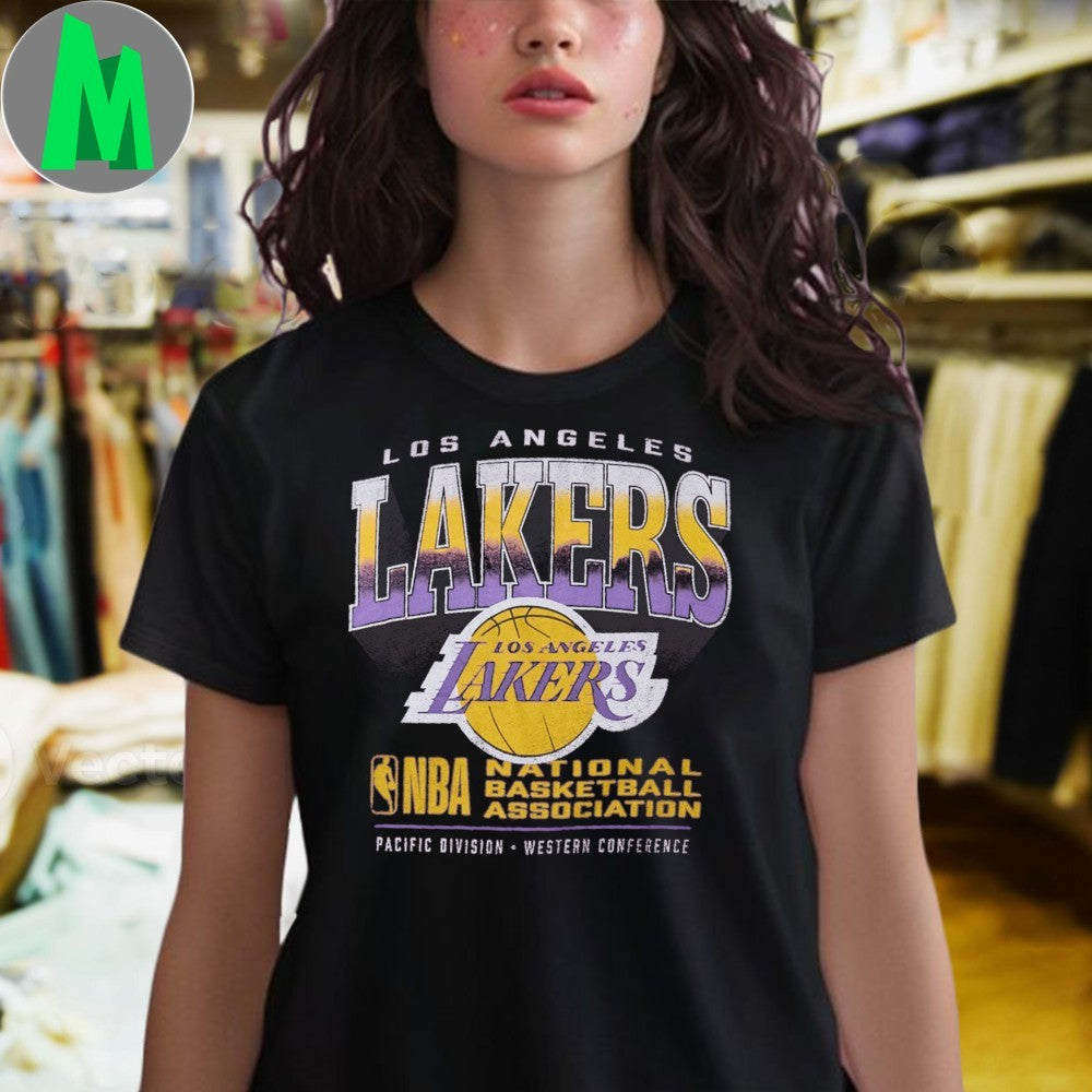 Original Los Angeles Lakers NBA Retro Logo T-Shirt
