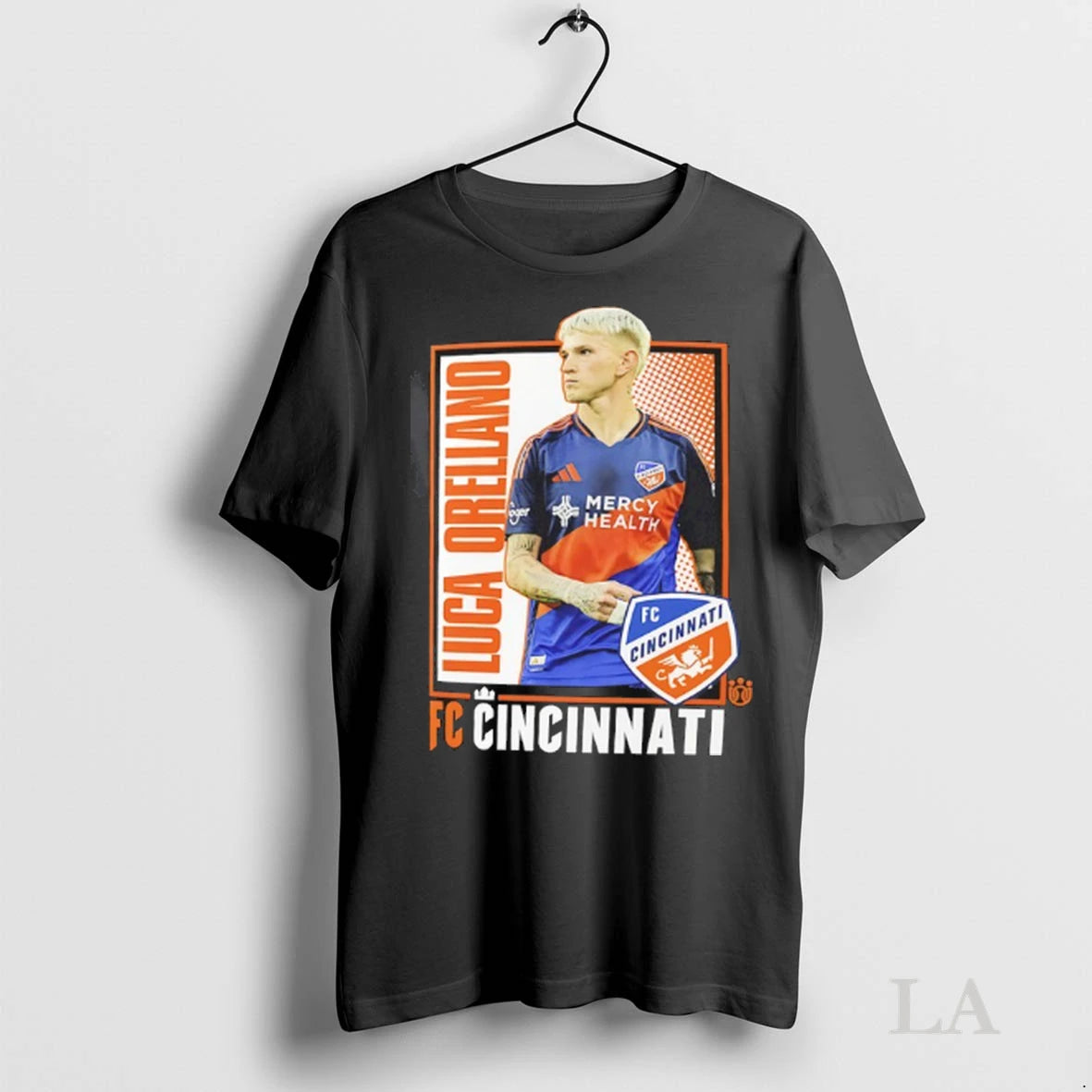 Original Luca Orellano Fc Cincinnati 2025 Player Graphic