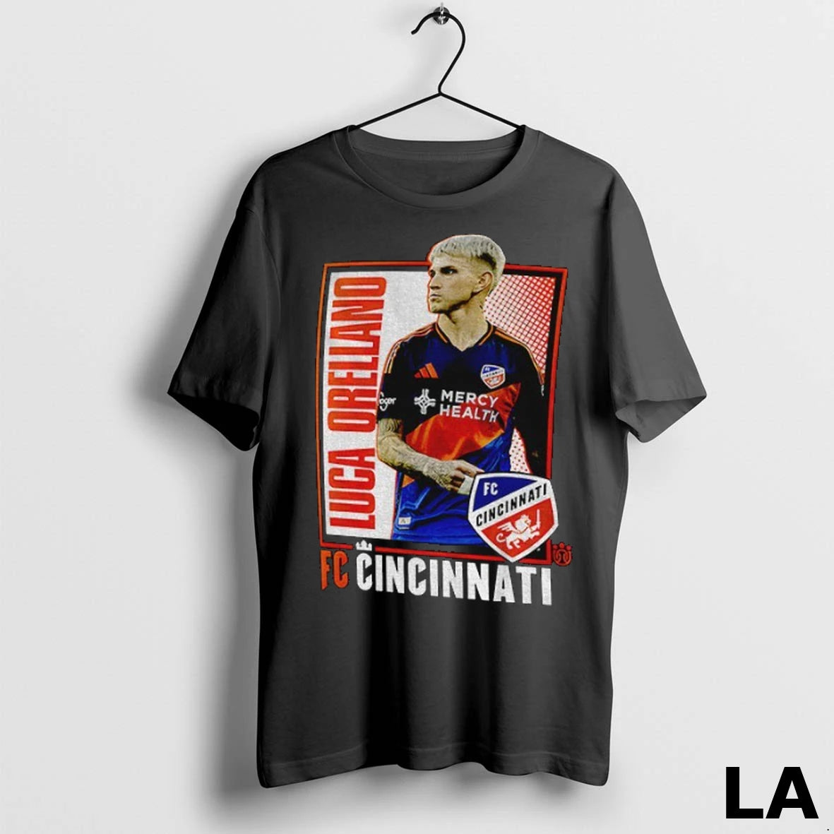 Original Luca Orellano Fc Cincinnati Major League Soccer Logo