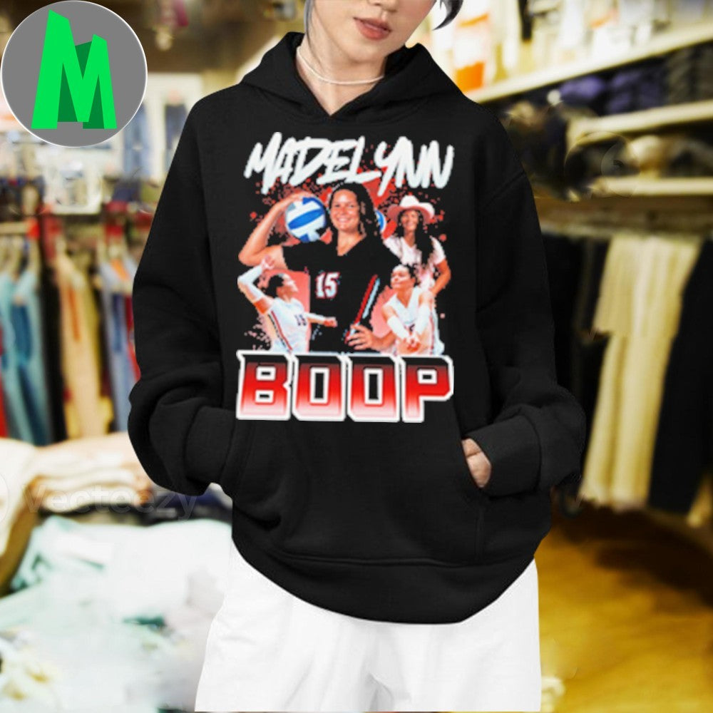 Original Madelynn Boop Volleyball Player #15 Fan T-Shirt