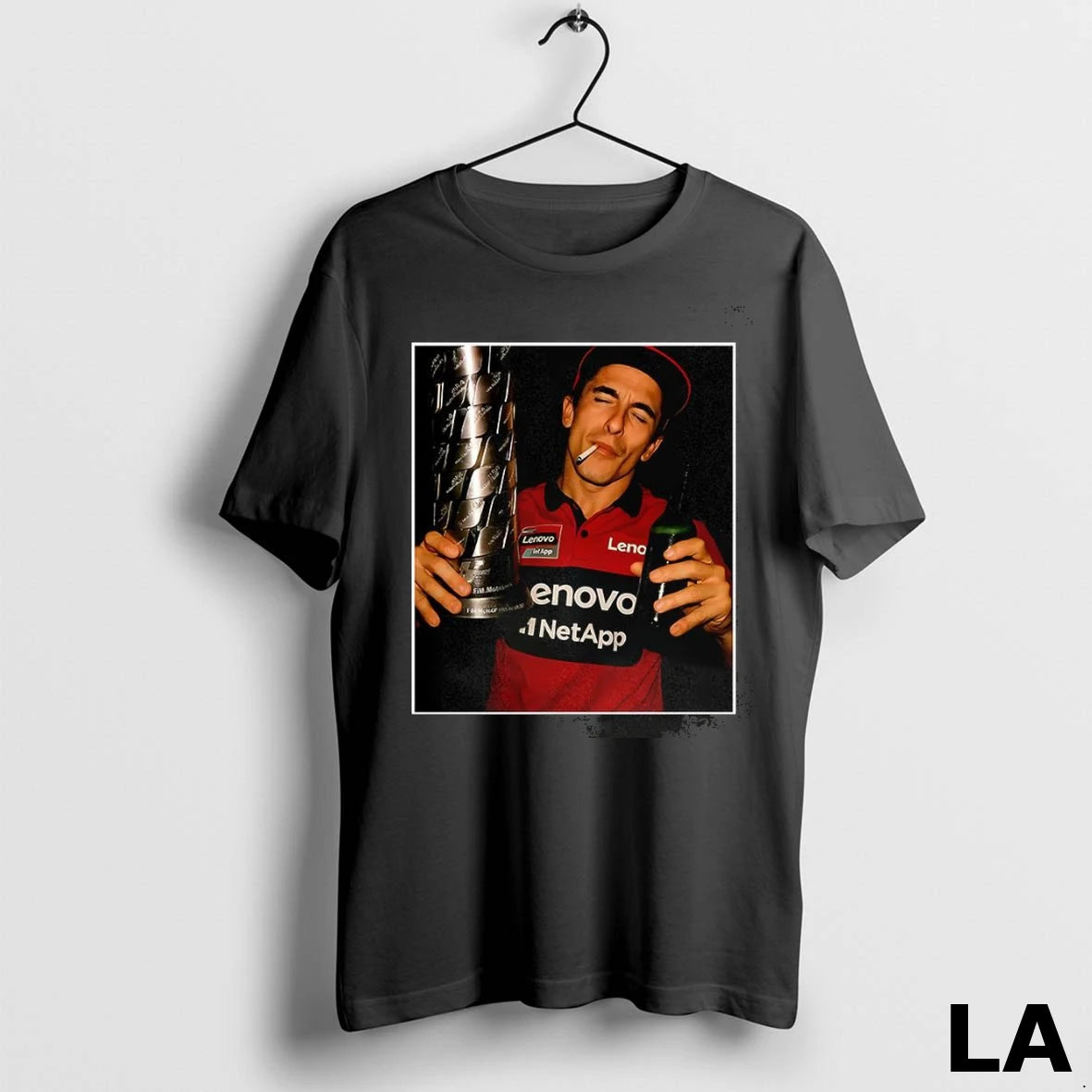 Original Marc Marquez Ducati Lenovo Team Motogp With Champion