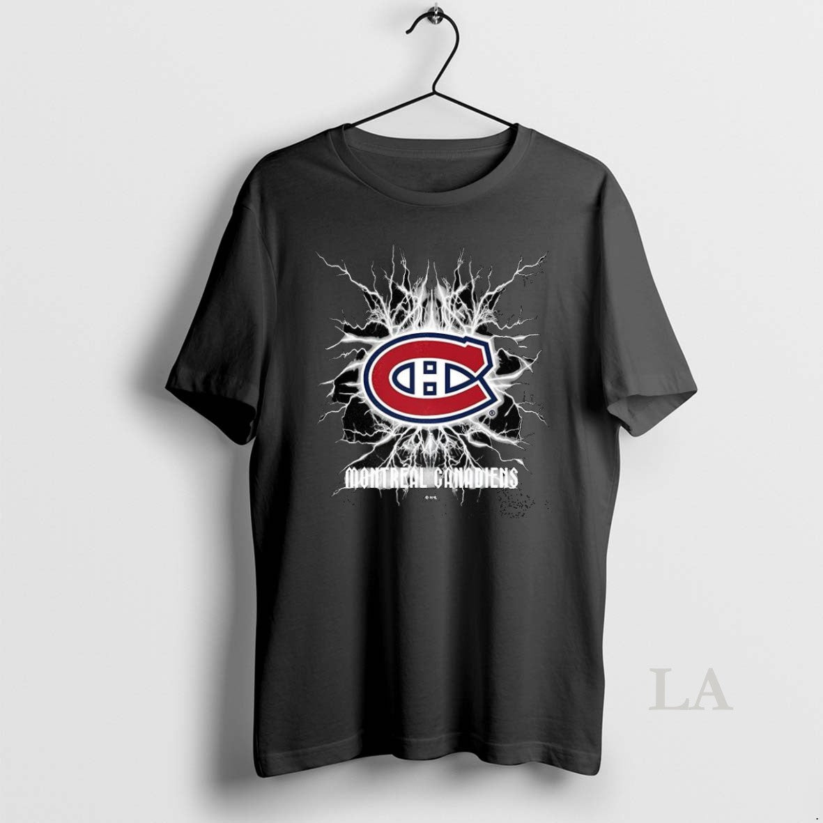 Original Montreal Canadiens Nhl Lightning Logo