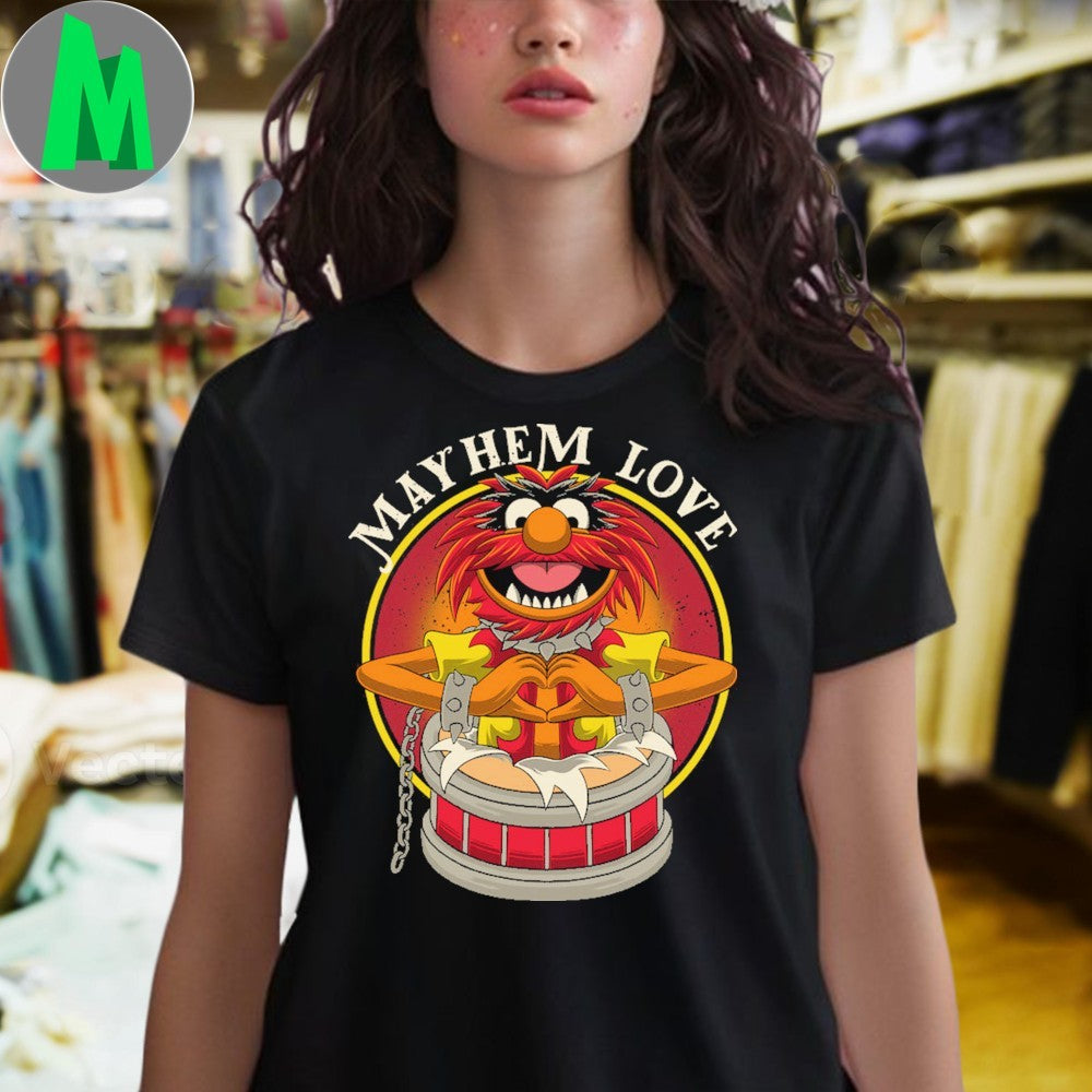 Original Muppets Animal Mayhem Love T-Shirt