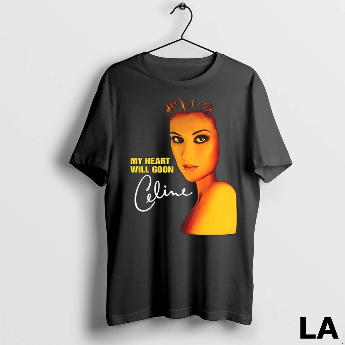 Original My Heart Will Goon Celine Signature