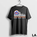 Original New York Mets 2025 Players Names City Skyline Logo