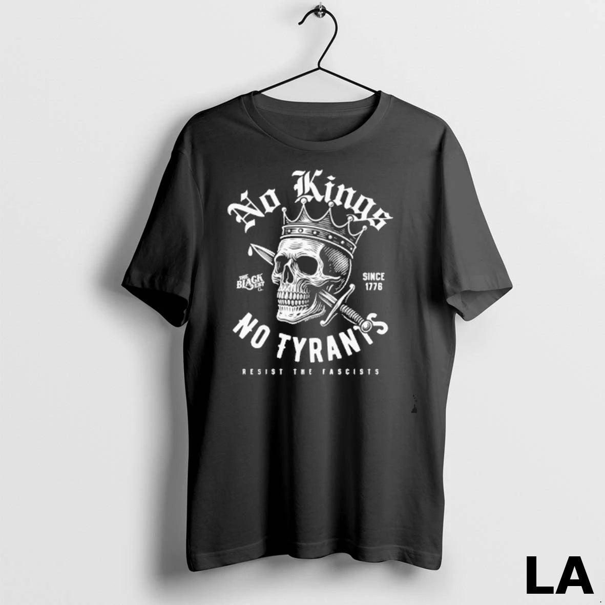 Original No Kings No Tyrants Skull Protest