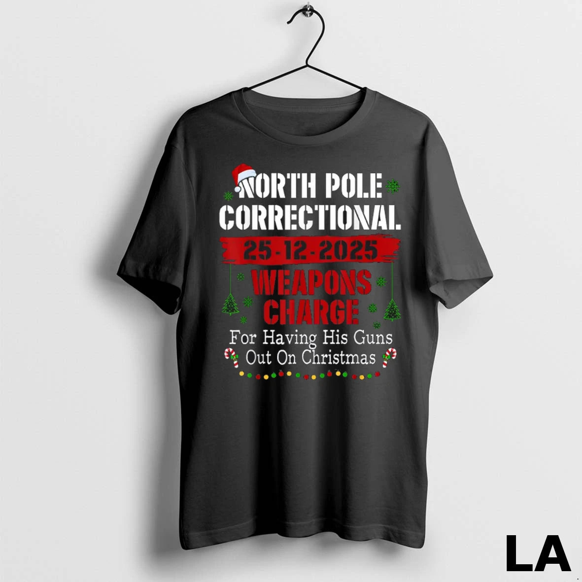 Original North Pole Correctional Weapons Charge For Having His Guns