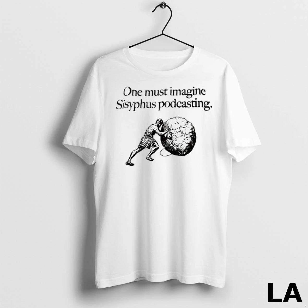 Original One Must Imagine Sisyphus Happy