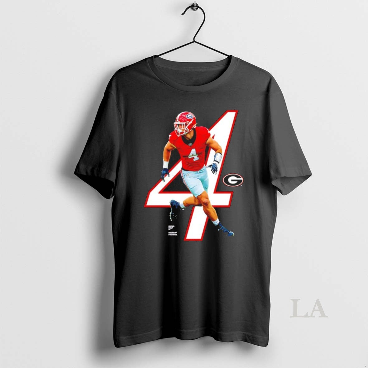 Original Oscar Delp 4 Georgia Bulldogs 2025 Ncaa Player