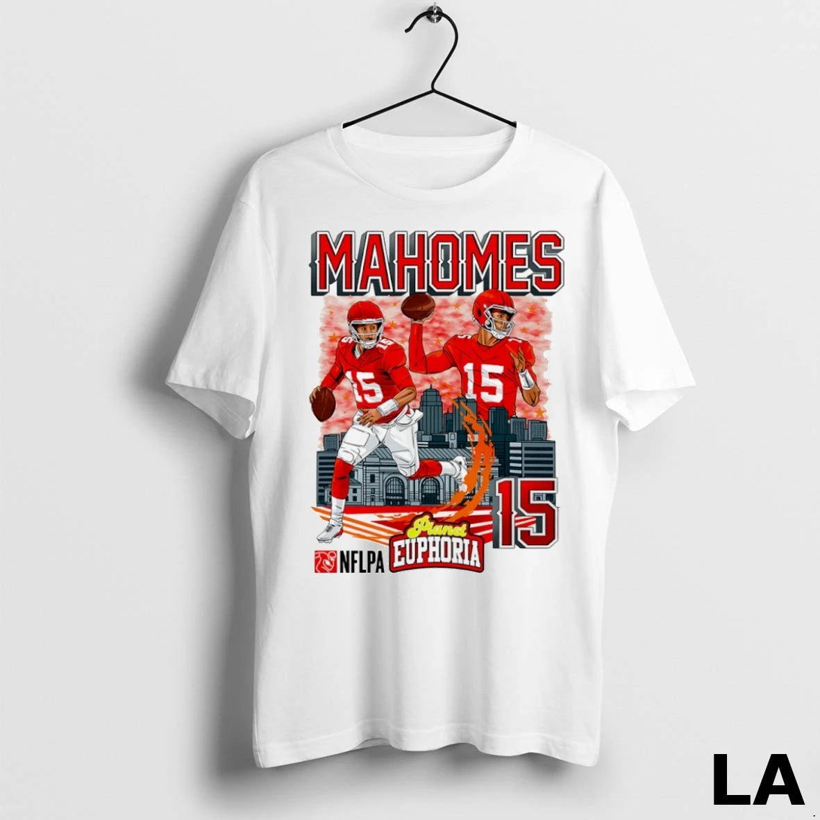 Original Patrick Mahomes 15 Kansas City Chiefs Football Comic