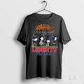 Original Peanuts Its The Most Wonderful Time Of The Year Liberty Flames Long Sleve