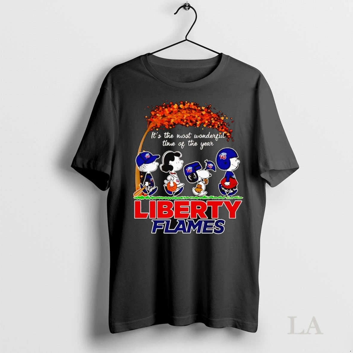 Original Peanuts Liberty Flames Fall Its The Most Wonderful Time