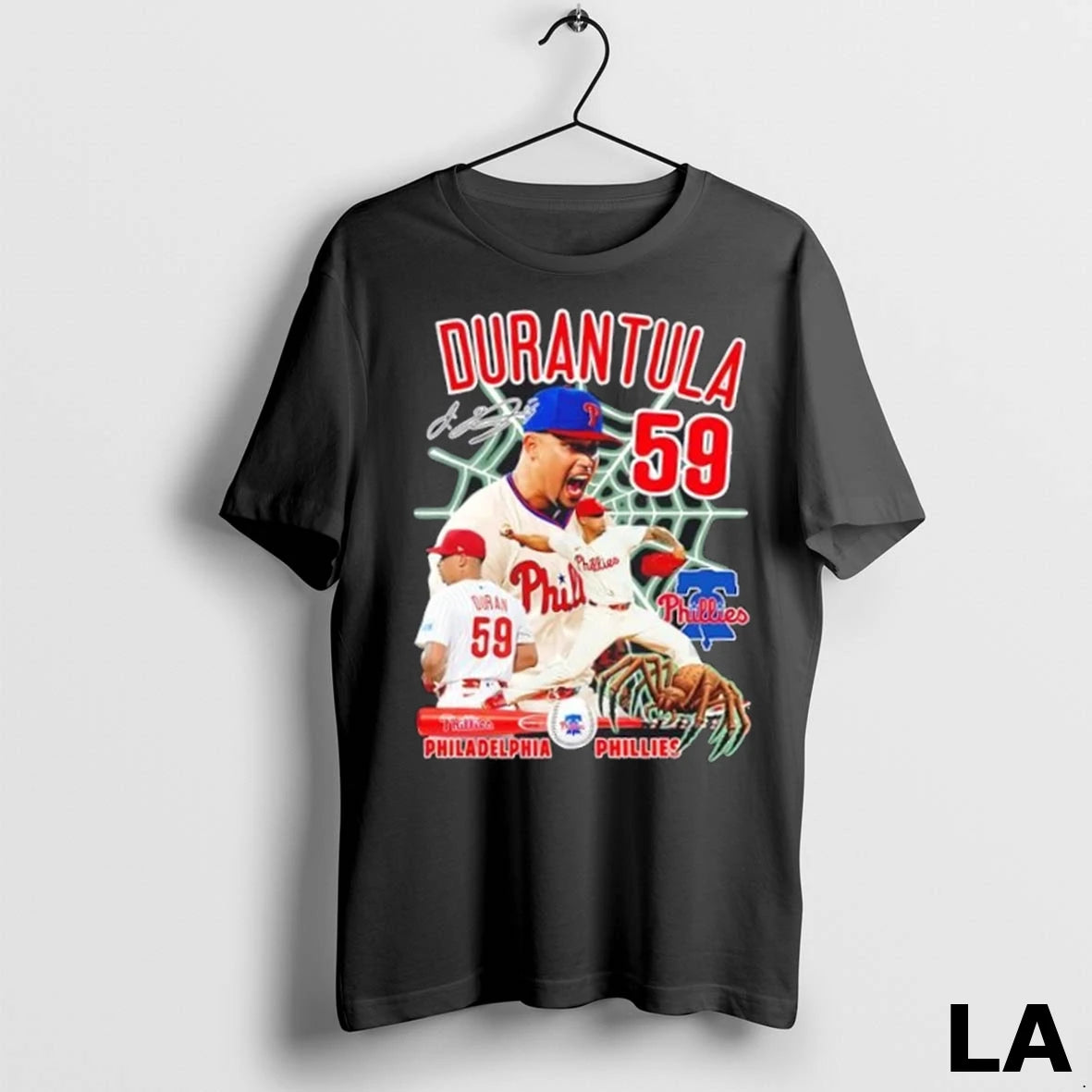 Original Philadelphia Phillies 59 Jhoan Duran Durantula Signature
