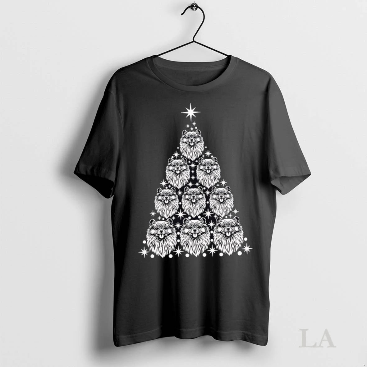 Original Pomeranian Christmas Tree Cute