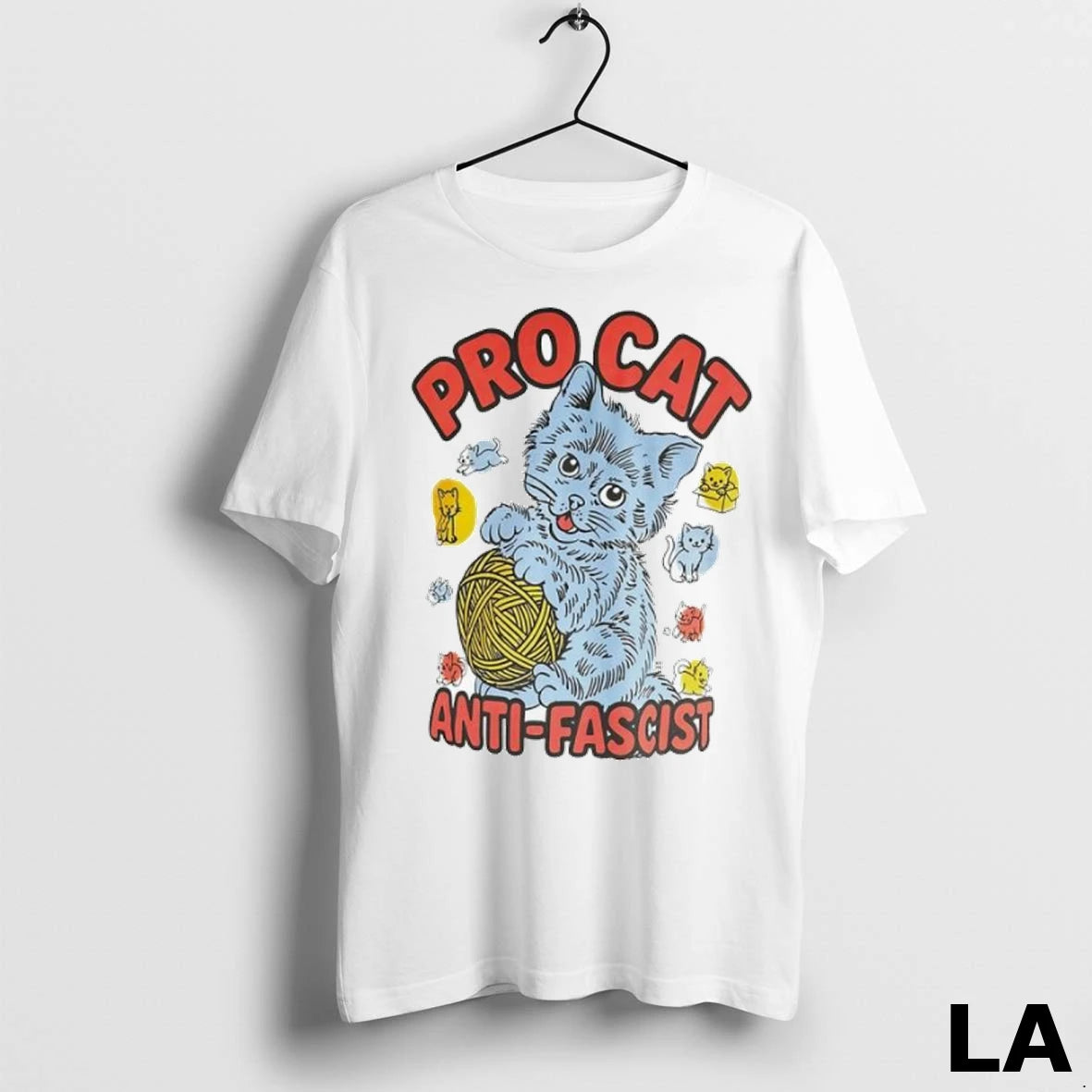 Original Pro Cat Anti Fascist Cat Ball Of Yarn