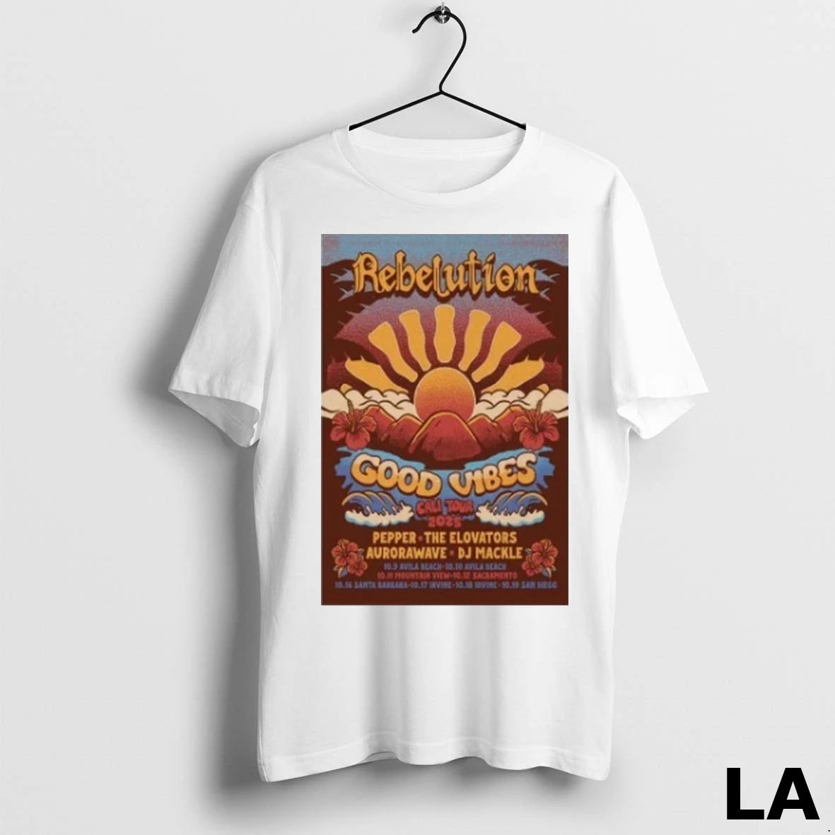Original Rebelution Good Vibes Cali Tour 2025