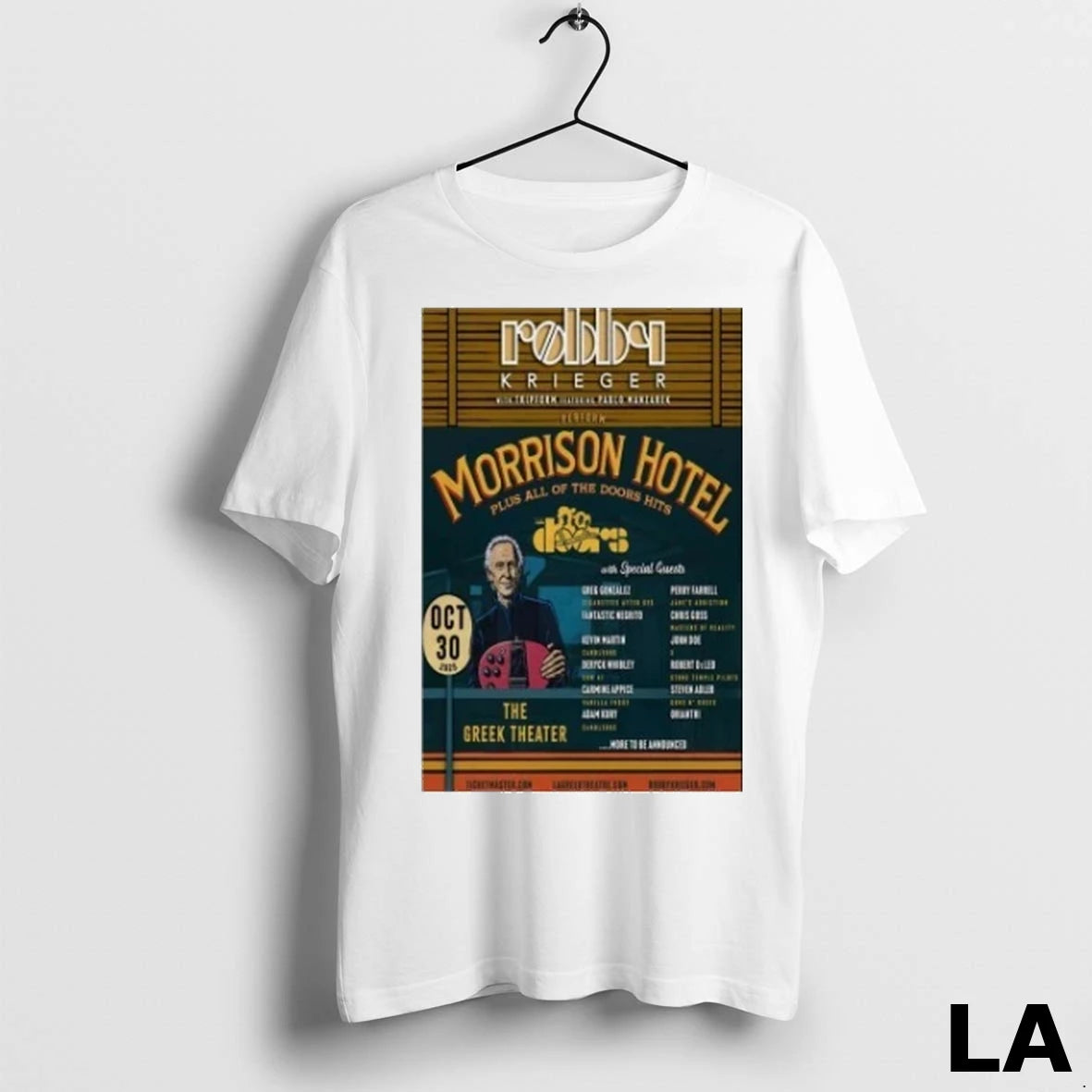 Original Robby Krieger Tour 2025 Greek Theatre In Los Angeles