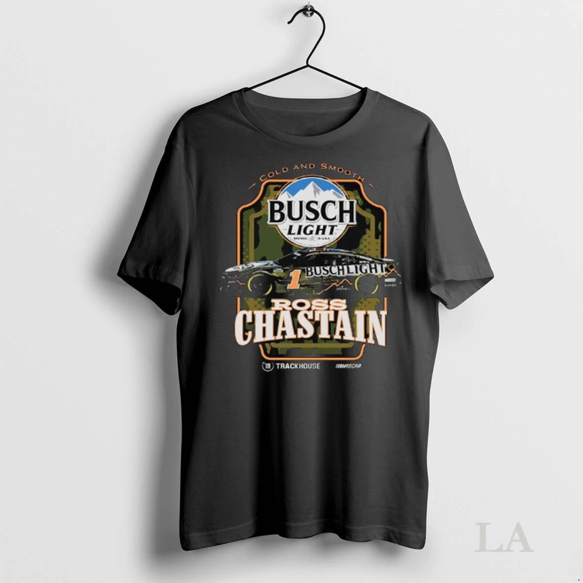 Original Ross Chastain 1 2025 Busch Light Camo Long Sleve