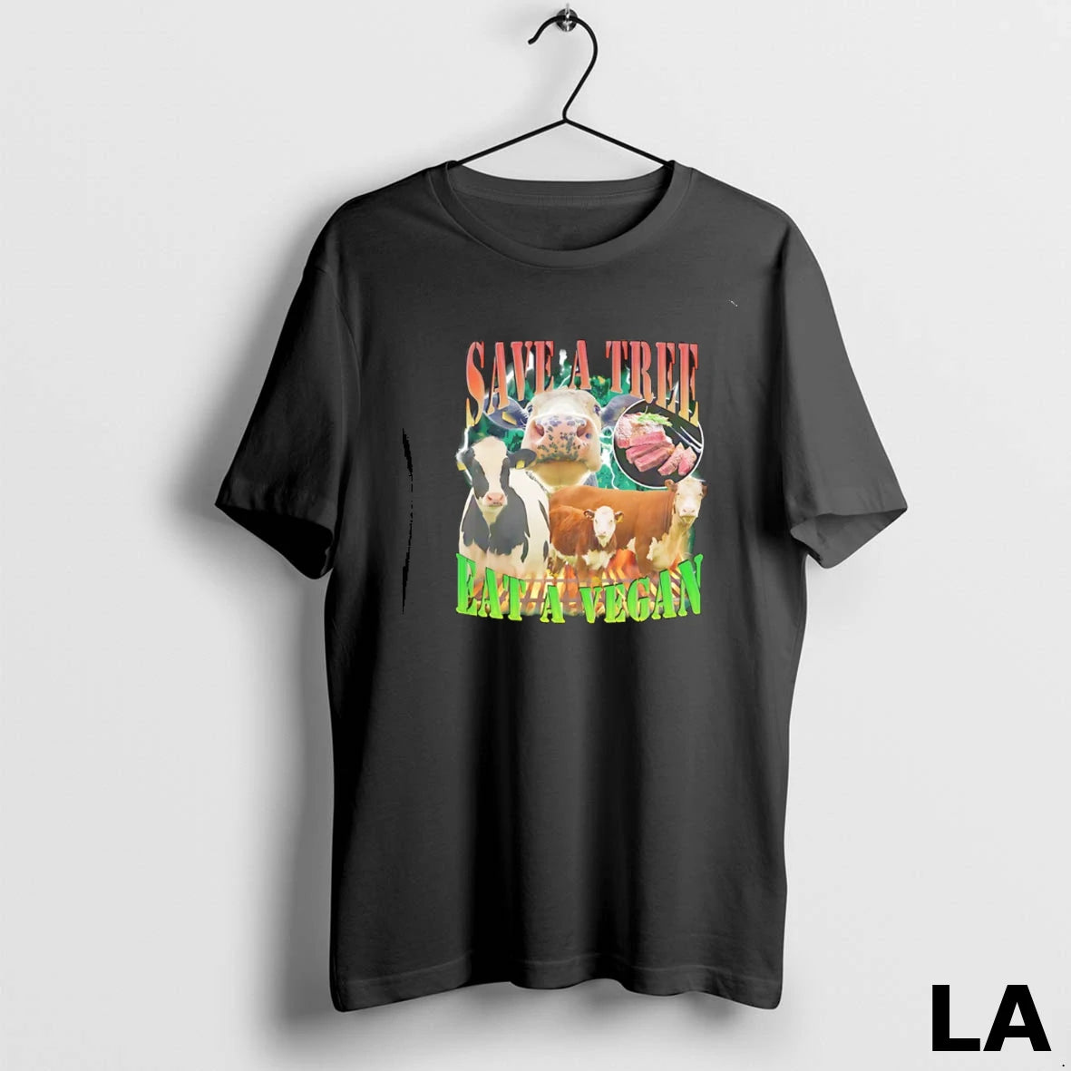 Original Save A Tree Eat A Vegan Cow