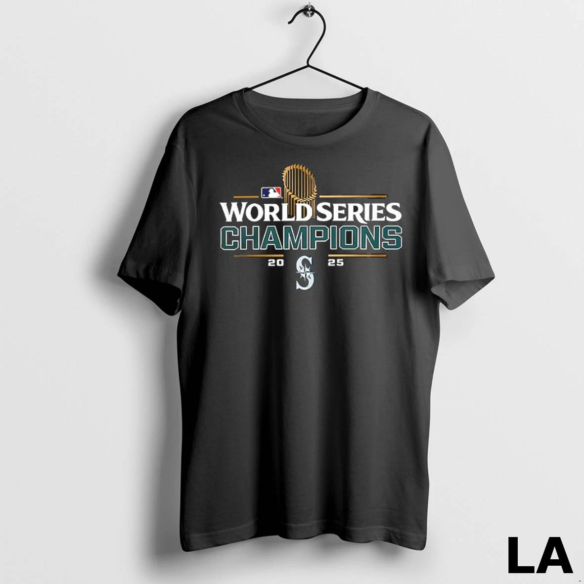 Original Seattle Mariners 2025 World Series Champions Mlb Trophy