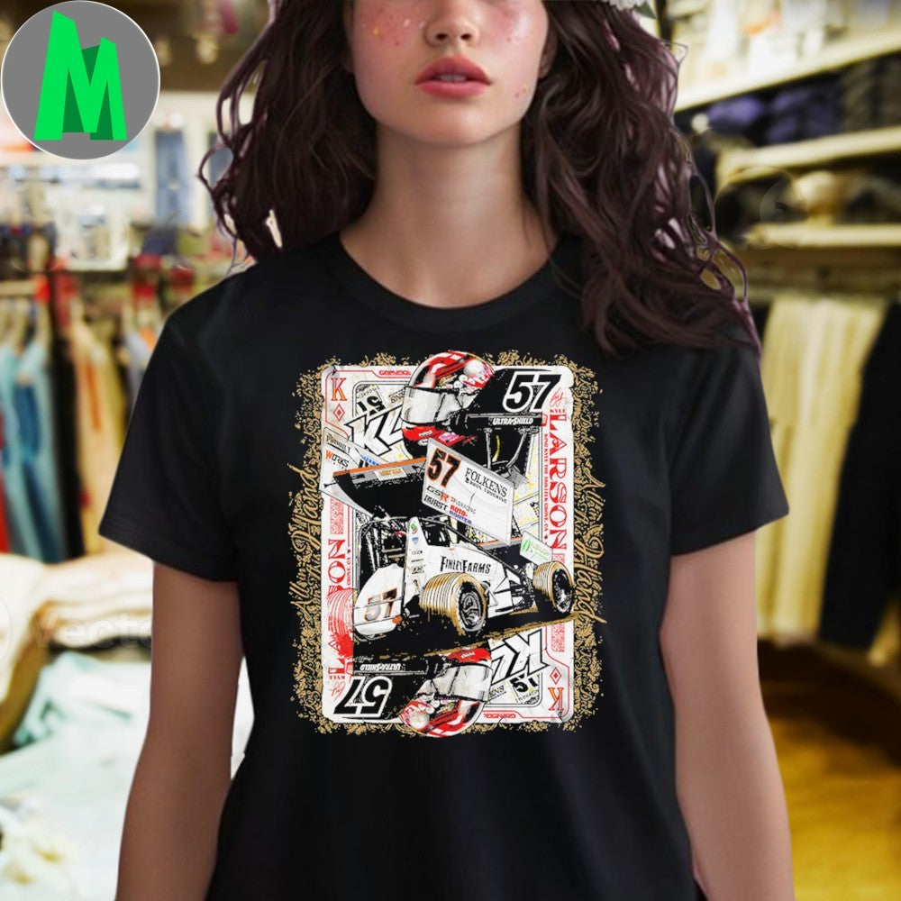 Original Shop Kyle Larson King of the Deck Shirt