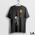 Original Skeleton And A Balloon Float Away Halloween
