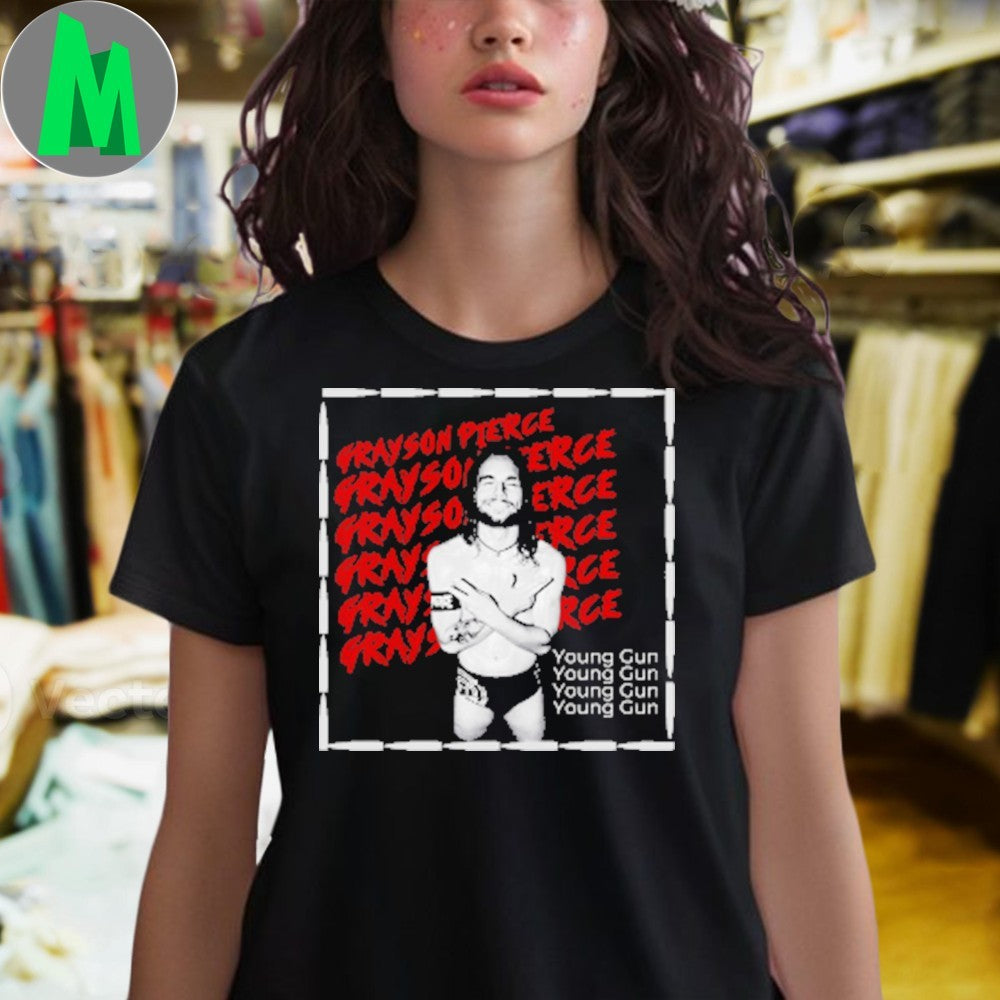 Original Smile and Pose Rayson Pierce Young Gun Shirt