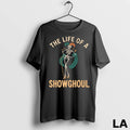 Original The Life Of A Showghoul Retro Skeleton Showgirl Halloween