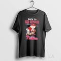 Original The Peanuts Back To Red October Postseason 2025 Philadelphia Phillies 2025