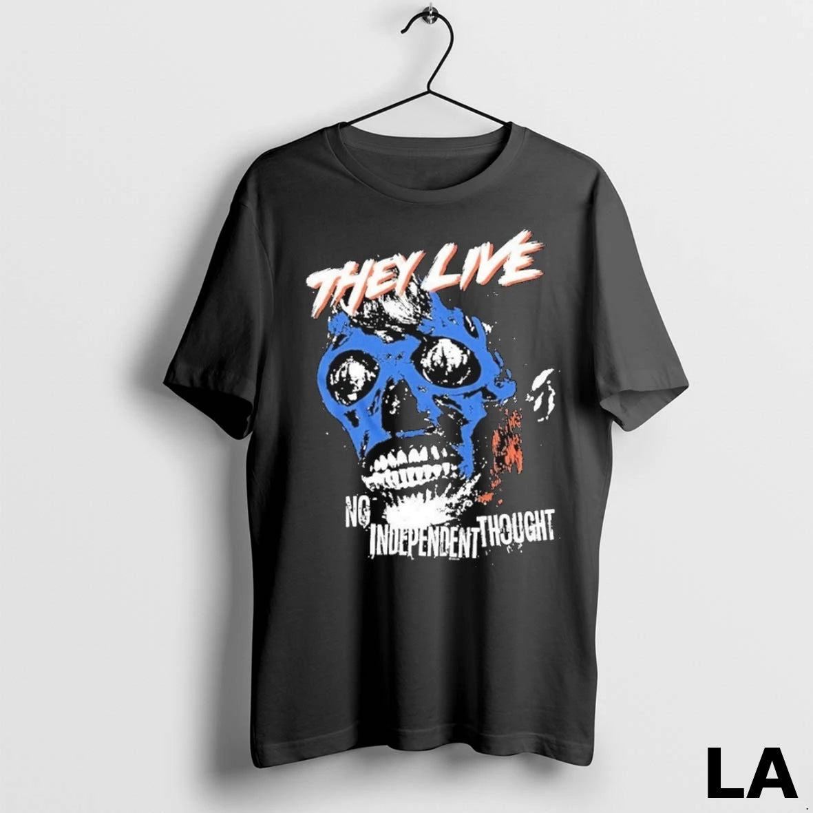 Original They Live No Independent Thought Skull