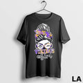 Original This Girl Love Her Minnesota Vikings Diamond Heart 2 Sided
