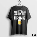 Original This Team Make Me Drink Dallas Cowboys