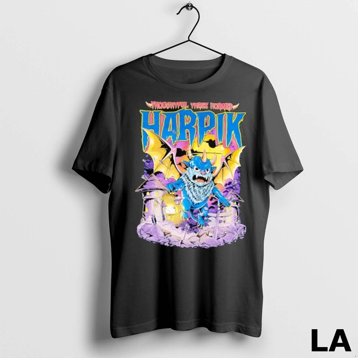 Original Thoughtful Three Horned Harpik Monster
