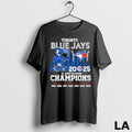 Original Toronto Blue Jays 2025 Al East Division Champions Mascot Logo Ladies