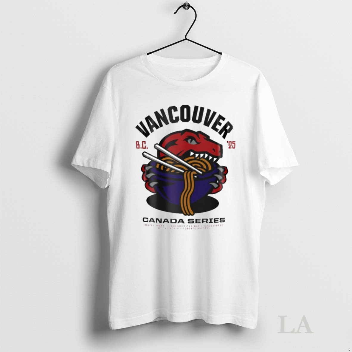 Original Toronto Raptors Canada Series Vancouver Bc 2025 Mascot