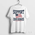 Original Tunnel To Towers Foundation Support Our Heroes Barstool Sports Usa Flag Ladies