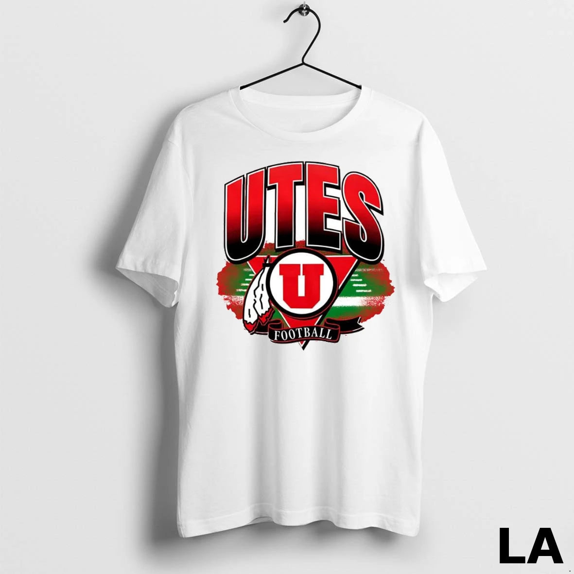 Original Utah Utes Arena Fade Football