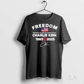 Original Well Done My Good And Faithful Servant Charlie Kirk Freedom Tribute Memorial