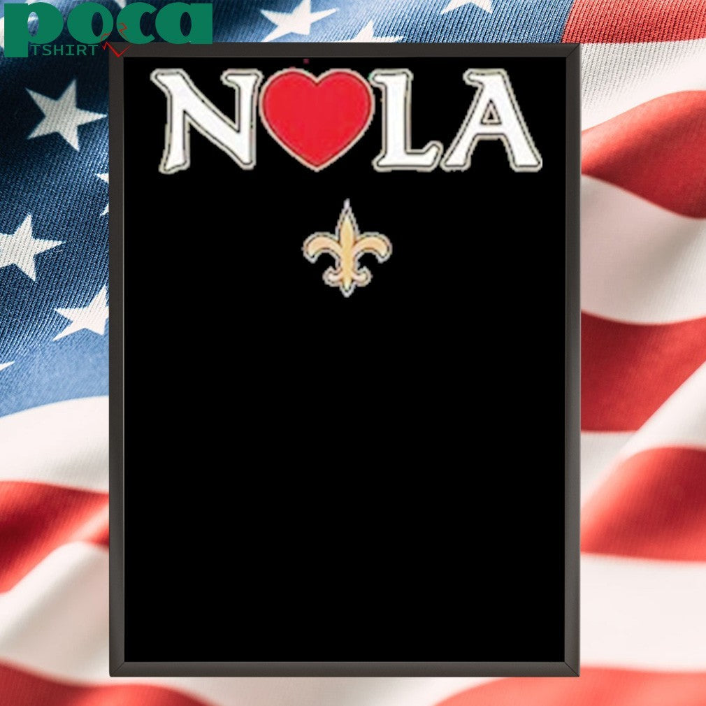 Orleans Saints N Love LA New T-Shirt