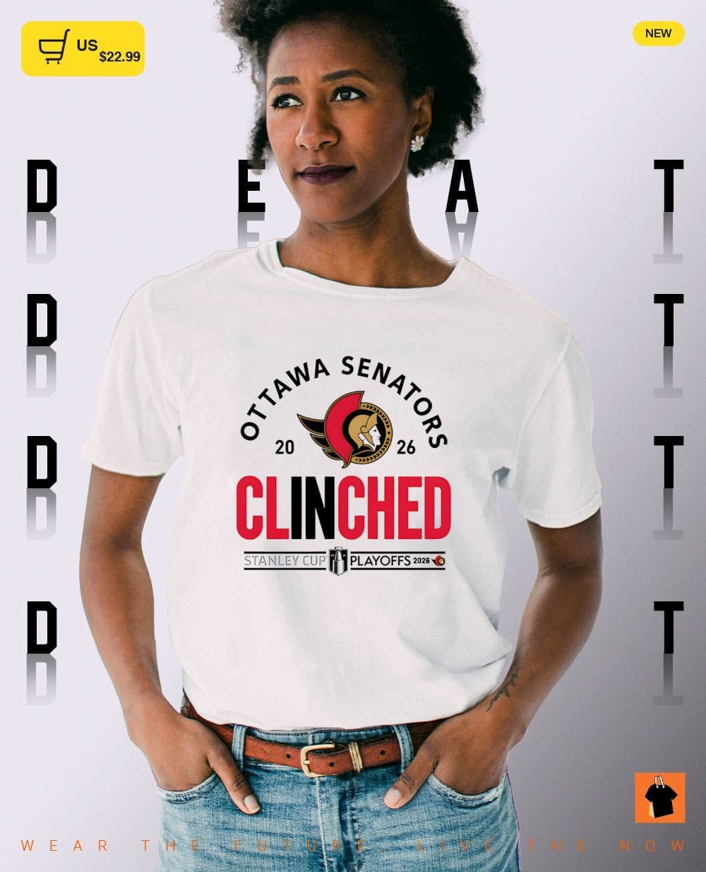 Ottawa Senators Hockey Clinched Stanley Cup Playoffs 2026 shirt