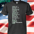 PHILADELPHIA FOOTBALL THE CHAMPS LIST 2025 SHIRT