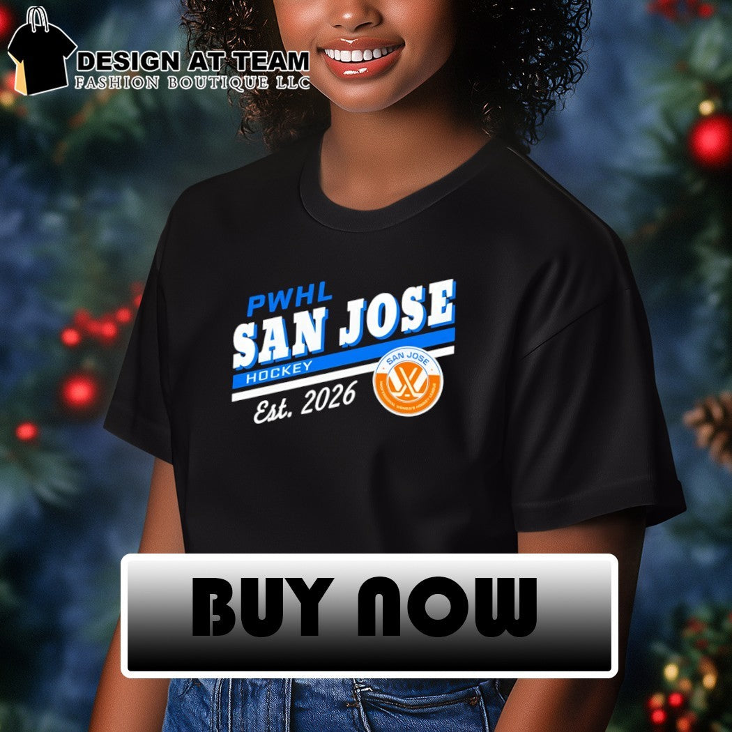 PWHL San Jose Sharks Hockey est 2026 shirt
