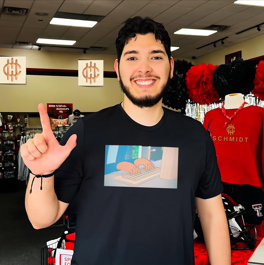 Pablo Torre Typing Sports Media Podcast shirt
