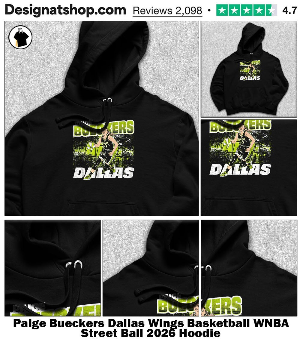 Paige Bueckers Dallas Wings Basketball WNBA Street Ball 2026 shirt