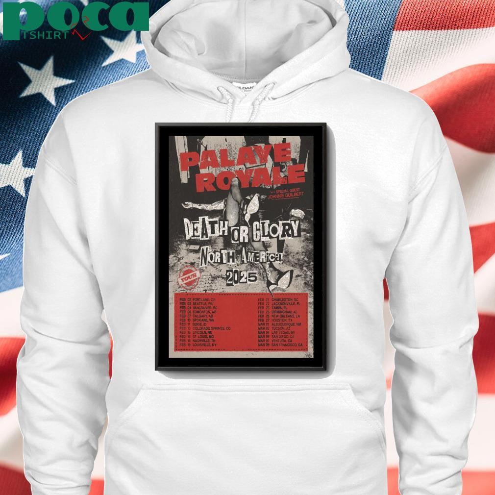 Palaye Royale Death Or Glory North America 2025 Poster shirt